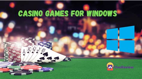 pc casino games for windows 10